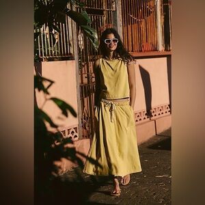 FREE PEOPLE Free-est Venetia Skirt Set - Pampas